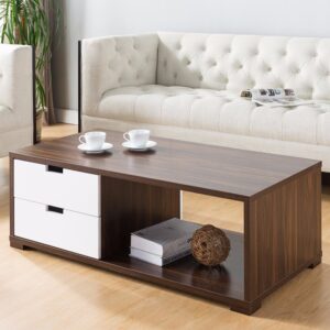Benzara Stylish Coffee Table With Double Sided Drawers starting range from