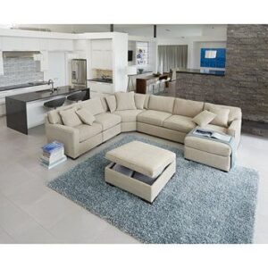 L SHAPE SOFA 55